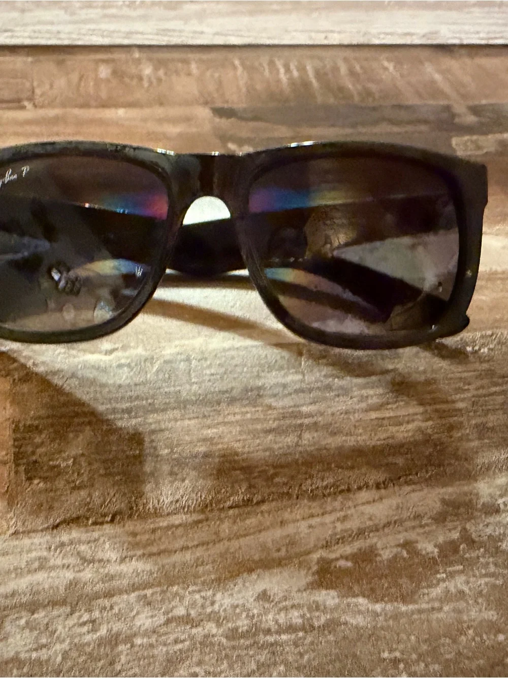 Ray-Ban Women’s Black Polarized Sunglasses